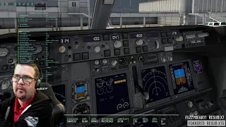 Zibo 737 3.33e on Pilotedge - KLAX to KRNO