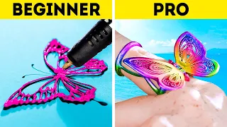 COOL DIY CRAFTS WITH RESIN, POLYMER CLAY, 3D PEN AND GLUE GUN TO BRIGHTEN YOUR LIFE