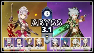 Noelle & Razor | Spiral Abyss 3.1 | Floor 12 【Genshin Impact】