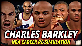 CHARLES BARKLEY’S NBA CAREER RE-SIMULATION | NEW BEST POWER FORWARD EVER? WINNING RINGS? | NBA 2K20