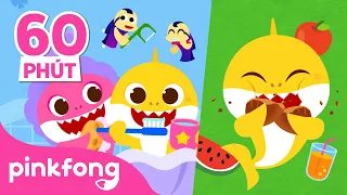 Một ngày của Cá Mập con | + Tuyển tập | Baby Shark Pinkfong! - Nhạc thiếu nhi