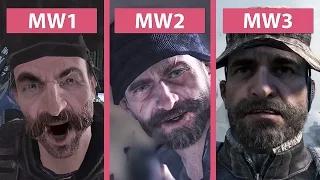 Call of Duty Modern Warfare Evolution – Part 1 (2007), 2 (2009) & 3 (2011) Graphics Comparison