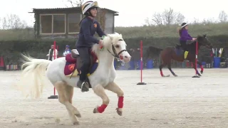 Mounted games - TROFEO Lazio 2020 - seconda tappa - Damy e Chiara