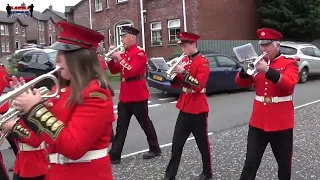 Poyntzpass Silver Band @ Mavemacullen Accordion Band 70th Anniversary Parade 2023