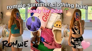 summer holiday clothing haul | ROMWE SUMMER STEALS