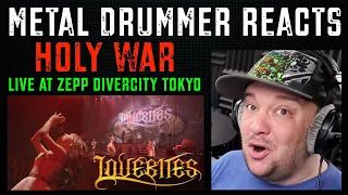 Metal Drummer Reacts to HOLY WAR (LOVEBITES)