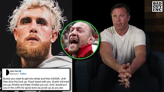 Jake Paul told Conor McGregor to go to rehab…