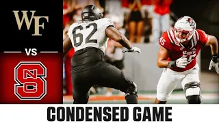 Wake Forest vs. NC State Condensed Game | 2022 ACC Football