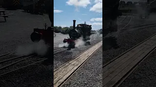 No. 2 "Dolgoch" at Tywyn Wharf on the Talyllyn Railway #shorts #talyllynrailway