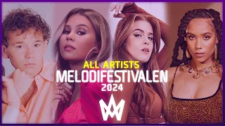 MELODIFESTIVALEN 2024 - ALL ARTISTS