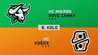 8.kolo HC Mikron Nové Zámky - HC Košice 5:2 HIGHLIGHTS