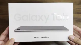 Samsung Galaxy Tab A7 Lite #unboxing