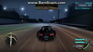 NFS Carbon : Bugatti Veyron 16.4 with reallife gear ratios!