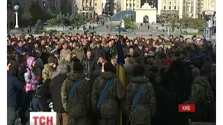 На Майдані Незалежності попрощалися з двома загиблими "айдарівцями"