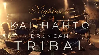 NIGHTWISH Kai Hahto Drumcam 'Tribal' / Knotfest Finland 2022