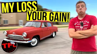 I'm Bummed to Sell My 1969 Volga GAZ-21 - Here's Why I’m Selling My One Of A Kind Classic!