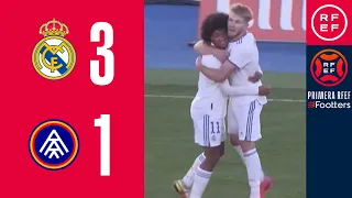 RESUMEN | Real Madrid Castilla 3-1 FC Andorra | PrimeraRFEF | Jornada 18 | Grupo 2