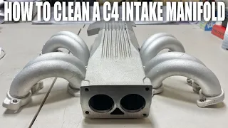 How To Clean C4 Intake Manifold