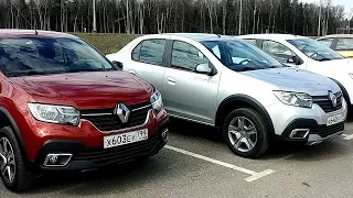 Renault LOGAN Stepway. Тест-драйв и ощущения