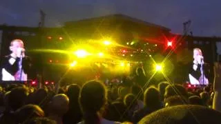 linkin park : pushing me away end of hybrid theory Live at Download 2014