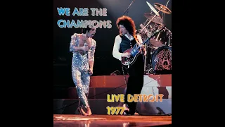 Queen - We Are The Champions Live Detroit 1977 (Remasterizado)