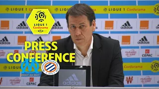 Press Conference Olympique de Marseille - Montpellier Hérault SC ( 0-0 )  / 2017-18