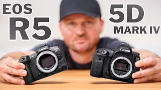 R5 vs 5D Mark IV - Spontaneous Photoshoot, Flash Issues, AF, NEW R5 Settings, Teleconverters & More!