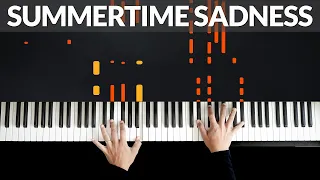 Summertime Sadness - Lana Del Rey | Tutorial of my Piano Cover