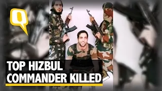 The Quint: Poster Boy of Hizb Killed in Encounter, Big Blow to Militancy