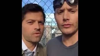 Jensen and Misha FB livestream for GISHWHES