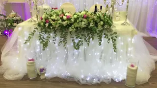 КАК Я ОФОРМЛЯЮ СВАДЕБНЫЙ ЗАЛ /wedding hall decoration/backstage