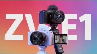 Vlog to your full potential with the new Sony ZV-E1 camera