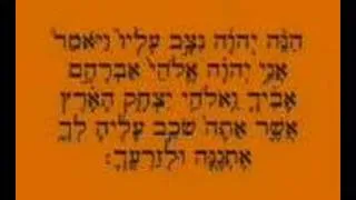 Right to the promised land (Hebrew Aramaic Arabic)