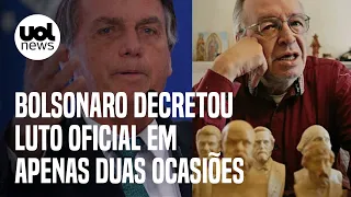 Olavo de Carvalho: Bolsonaro só decretou luto oficial em apenas duas ocasiões durante o governo