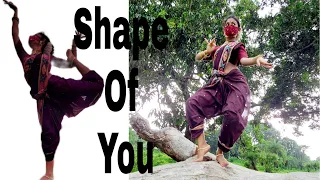 Shape Of You ft. Swalla Classical Dance | Swagata Ghosh | Shape Of You Carnatic Lyrics