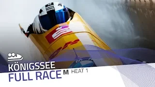 Königssee | BMW IBSF World Cup 2019/2020 - 2-Man Bobsleigh Heat 1 | IBSF Official