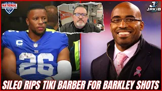 Dan Sileo RIPS Tiki Barber For His Reaction to Saquon Barkley Signing with the Eagles