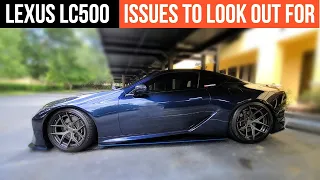 Issues To Look Out For When Buying a Used LC500