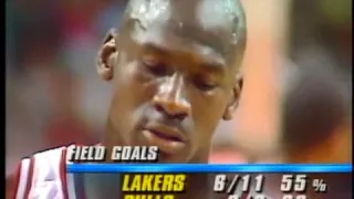 1991 NBA Finals Los Angeles Lakers vs Chicago Bulls Game 1