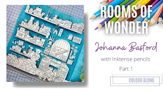 Colour Along | Rooms of Wonder by Johanna Basford | Lost Property Office | Part 4 Left Side