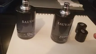 Fake vs Authentic Dior Sauvage edt