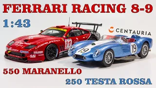 Ferrari Racing Collection №8 и №9, 1:43 / Распаковка / Centauria