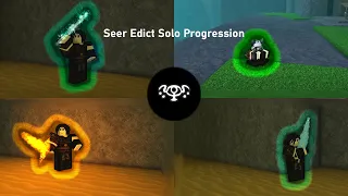 Seer edict solo progression | Rogue Lineage