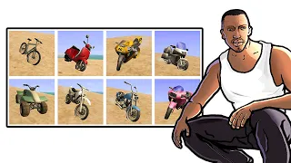 ¿Dónde encontrar todas LAS MOTOS? GTA SAN ANDREAS