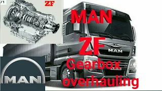 MAN GEARBOX OVERHAULING TGA/TGS ZF-16S151, ZF-16S181, ZF-16S221, ZF-16S1820TO, ZF-16S2220TO,