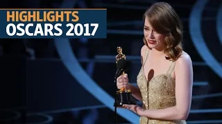 La La Land and Moonlight shine at the Oscars