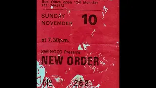 New Order-Blue Monday (Live 11-10-1985)