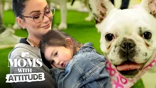 Snooki & JWoww Host A Puppy Party 🐶 | Moms with Attitude | MTV