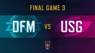 DFM vs USG｜LJL 2019 Spring Split Finals Game 3