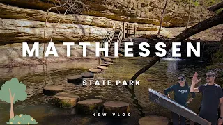 Matthiessen State Park 🏞️ Vlog: A Relaxing Day 🌞in Chicago's Hidden Oasis